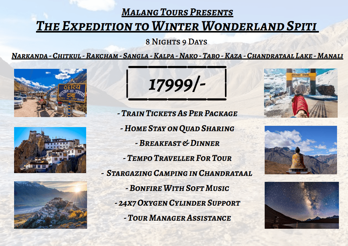 The Expedition to Winter Wonderland – Spiti Valley with Chandratal