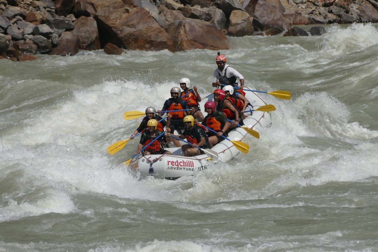 16km River Rafting from Shivpuri