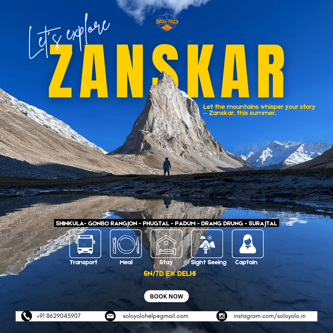 ZANSKAR VALLEY | EX-DELHI | 6N/7D