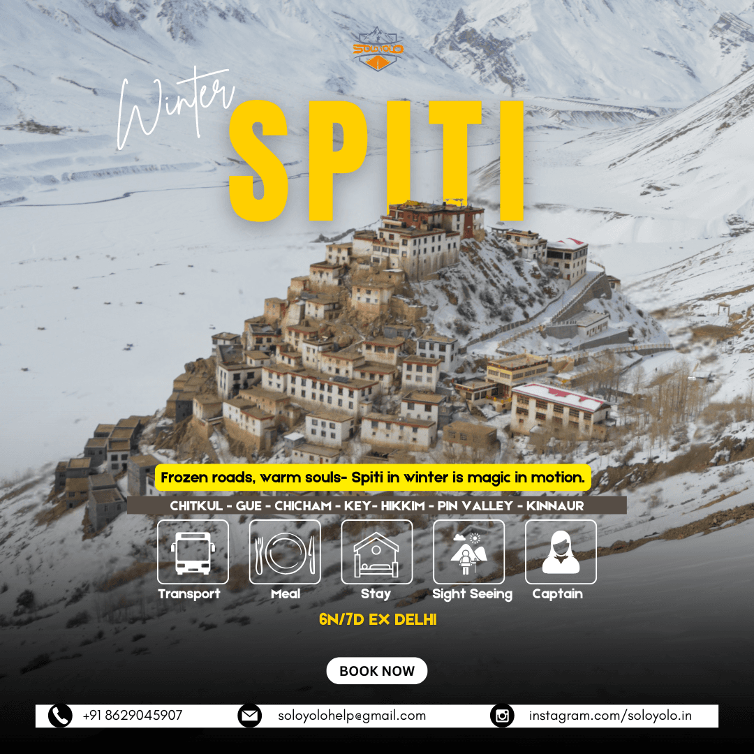 WINTER SPITI | EX-DELHI | 6N/7D